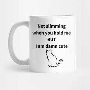 I LOVE WHITE CAT BECAUSE... Mug